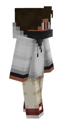 Brown skin: body, right side render
