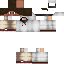Brown skin: raw texture render
