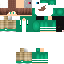 Classic skin: raw texture render