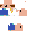 Blue skin: raw texture render