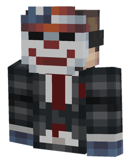Black skin: bust render
