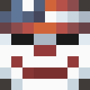 Black skin: face render