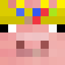 Black skin: face render