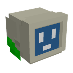 Black skin: head render
