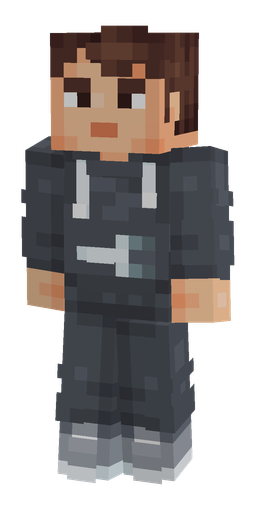 Black skin: body, front render