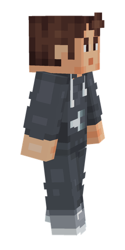 Black skin: body, right side render