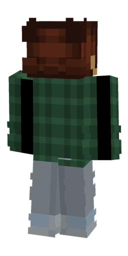 Classic skin: body, back render