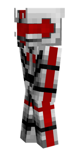 Black skin: body, left side render