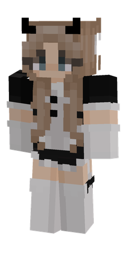 Black skin: body, front render