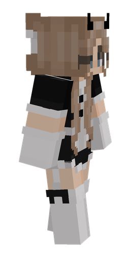 Black skin: body, right side render