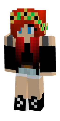 Black skin: body, front render