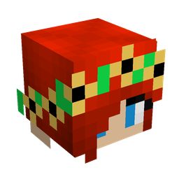 Black skin: head render