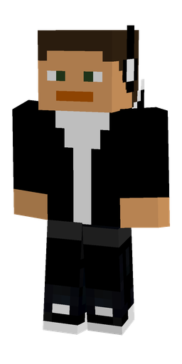 Black skin: body, front render