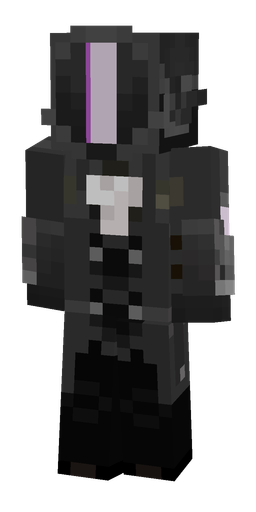 Black skin: body, front render