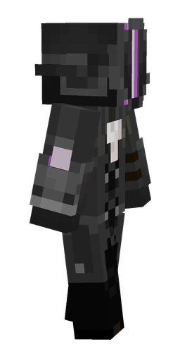 Black skin: body, right side render