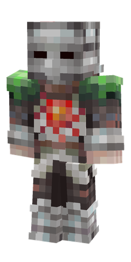 Black skin: body, front render
