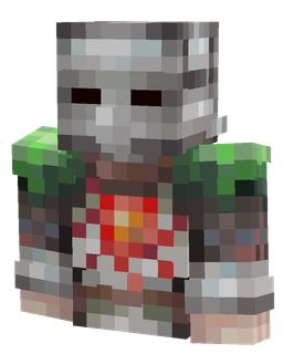 Black skin: bust render