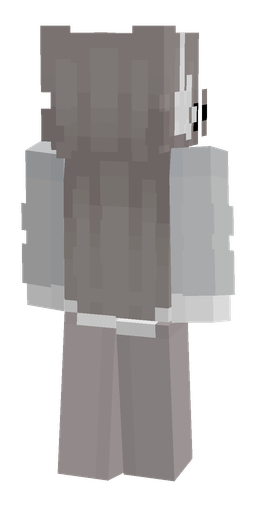 Dark skin: body, back render