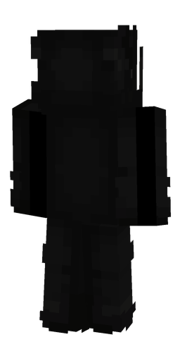 Black skin: body, back render