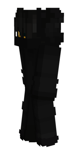 Black skin: body, left side render