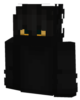 Black skin: bust render