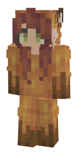 Brown skin: body, front render