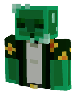 Black skin: bust render