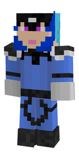 Black skin: body, front render