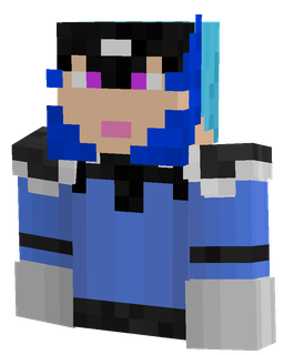 Black skin: bust render