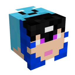 Black skin: head render