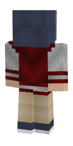 Classic skin: body, back render