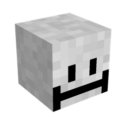Black skin: head render