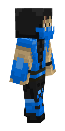 Black skin: body, right side render