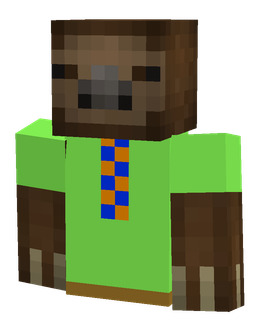 Brown skin: bust render