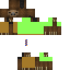 Brown skin: raw texture render