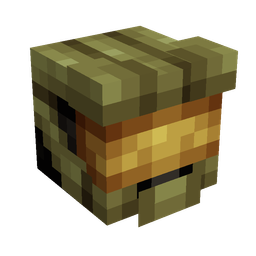 Black skin: head render