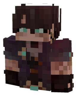 Black skin: bust render