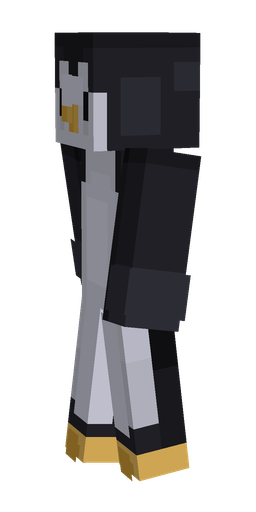 Black skin: body, left side render