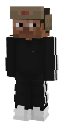Black skin: body, front render