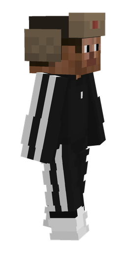Black skin: body, right side render