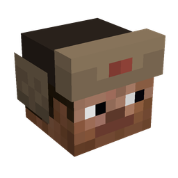 Black skin: head render