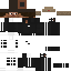 Black skin: raw texture render