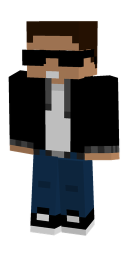 Black skin: body, front render