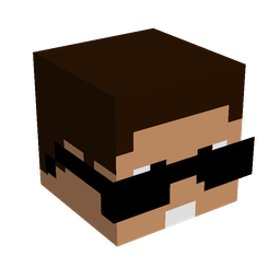 Black skin: head render