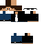 Black skin: raw texture render