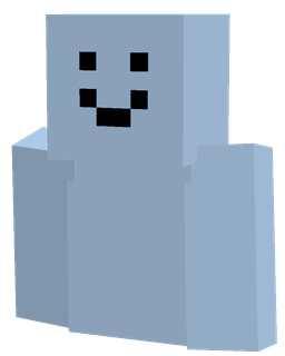 Blue skin: bust render