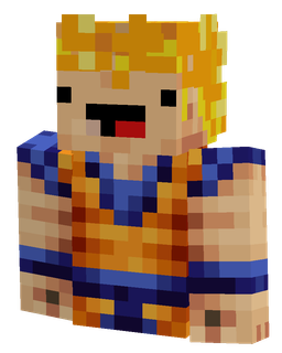Blue skin: bust render