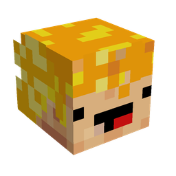 Blue skin: head render