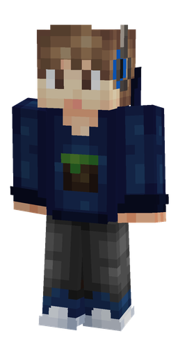 Black skin: body, front render