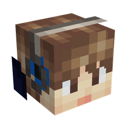 Black skin: head render